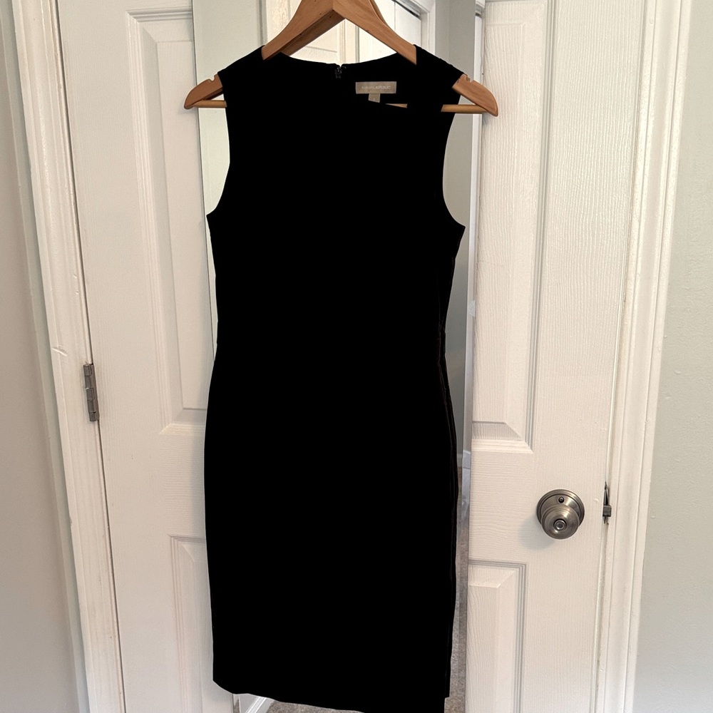 Banana Republic Black Midi Dress